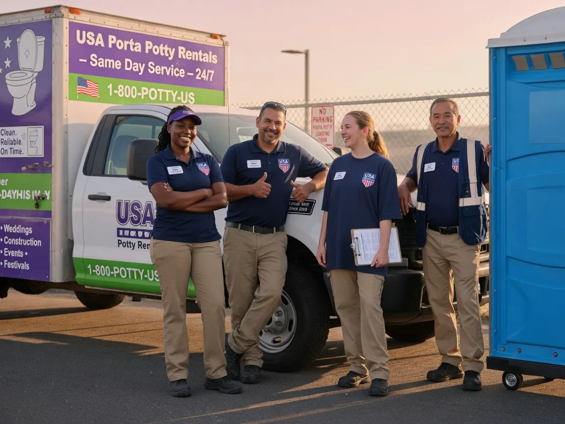 Porta Potty Rental company in Randolph, TX